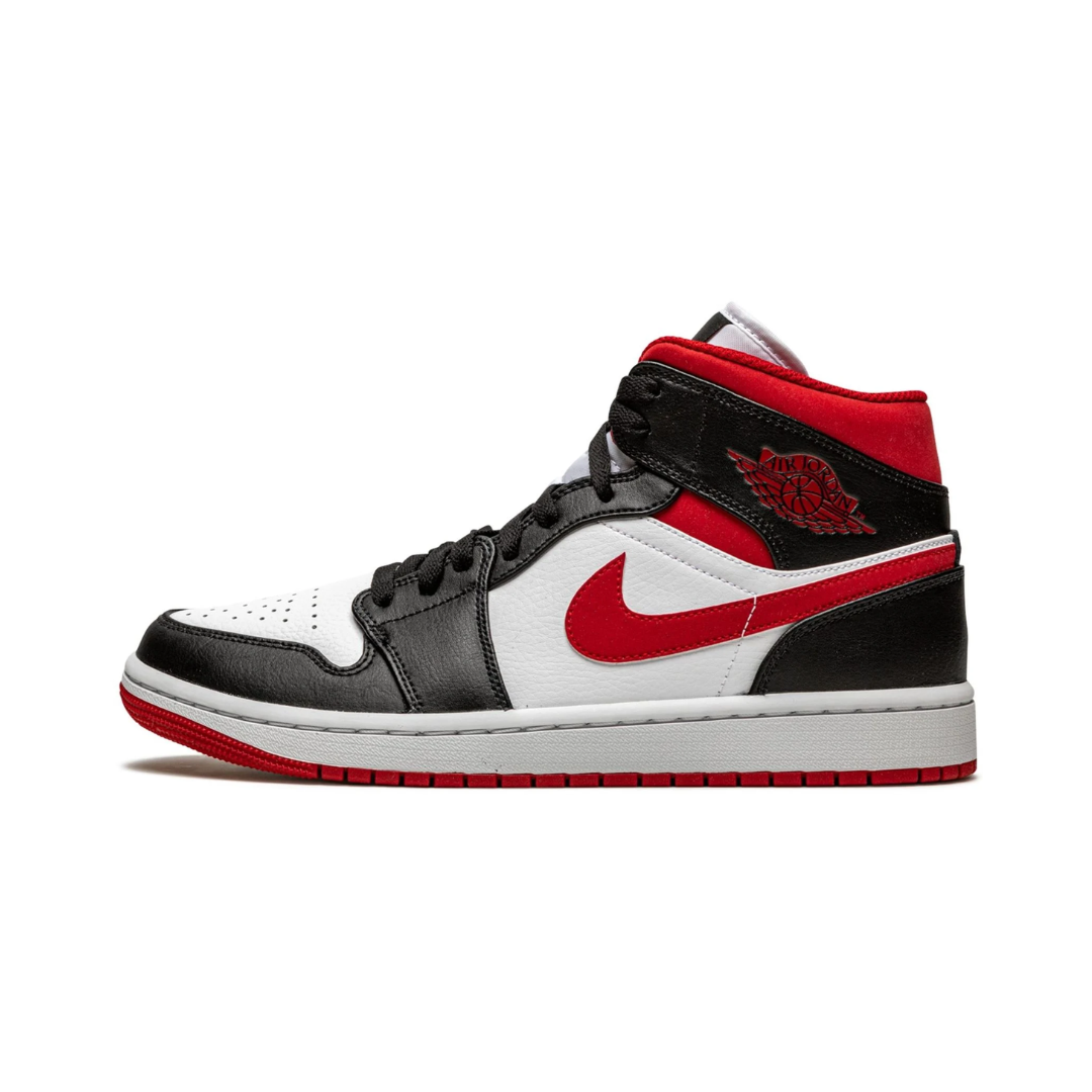 Jordan 1 Mid Gym Red Black White