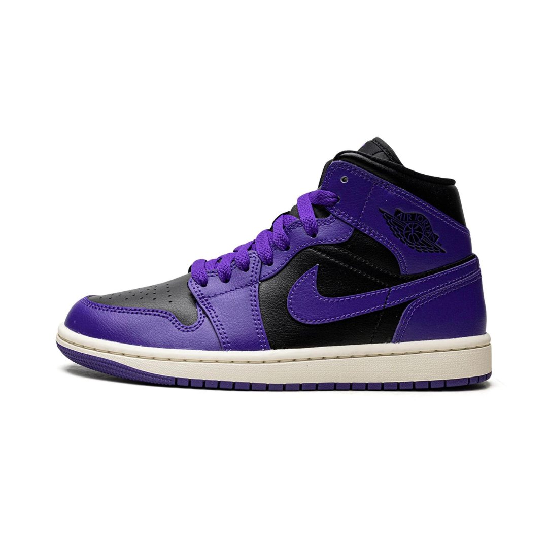 Jordan 1 Mid Purple Black (W)