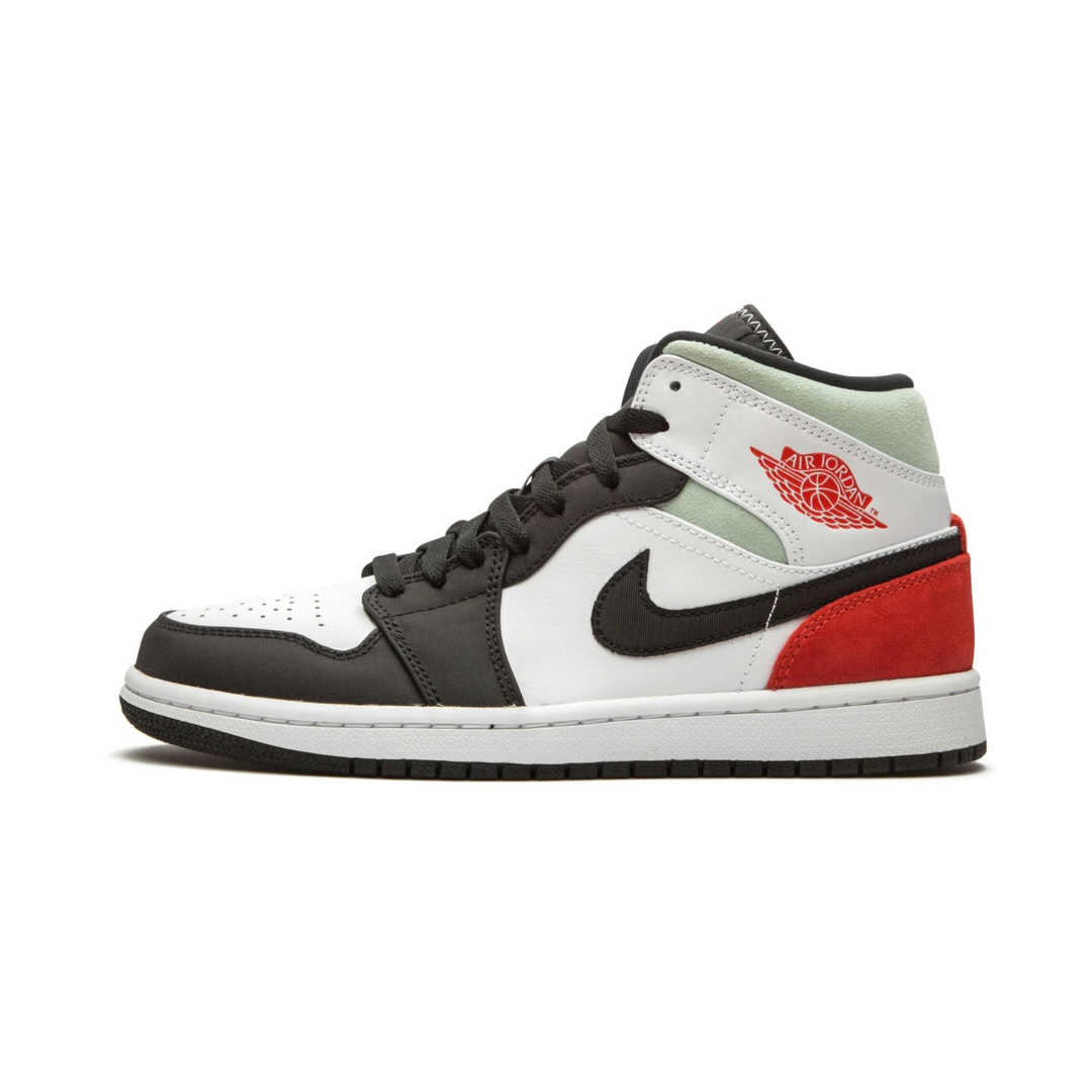 Jordan 1 Mid SE Red Black Toe