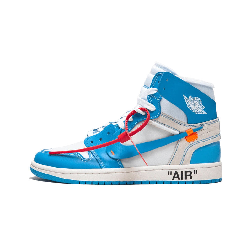 Jordan 1 Retro High Off-White University Blue | Nike Air Jordan | Sneaker Shoes by Crepdog Crew