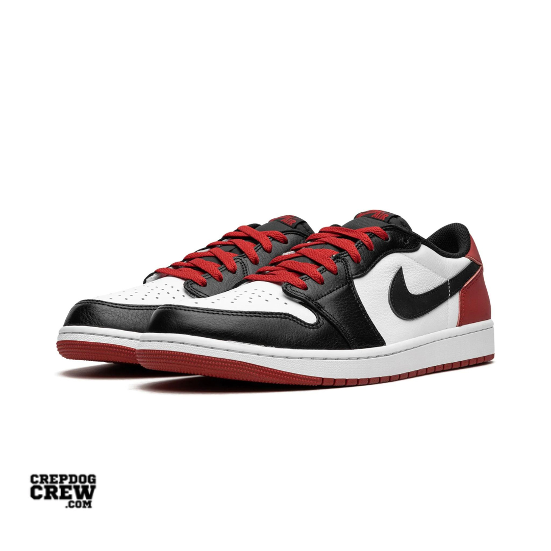 Nike air jordan 1 low red black shop