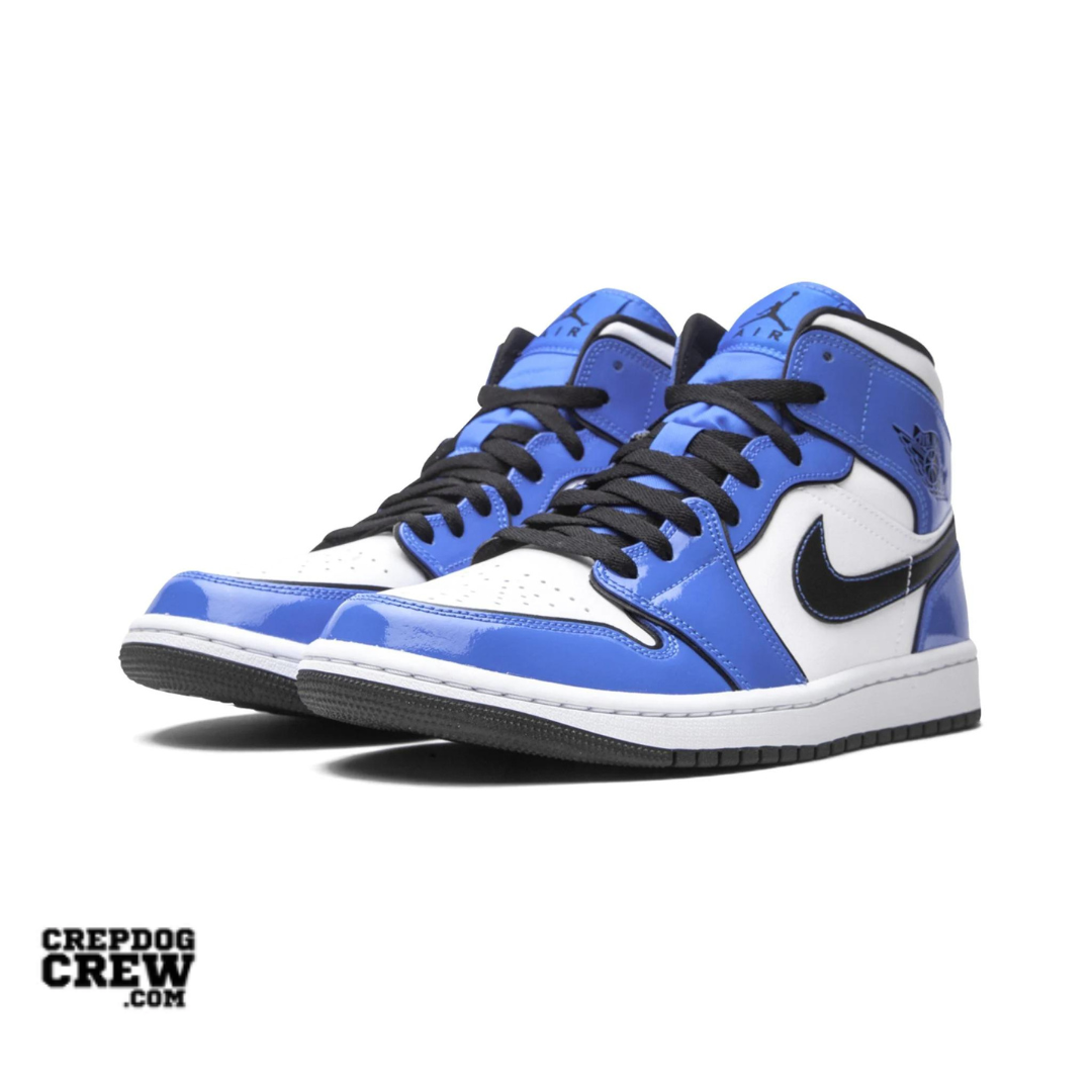 Jordan 1 Mid Signal Blue