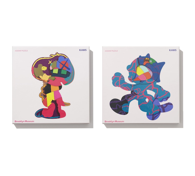 KAWS Brooklyn Museum Isolation Tower & Ankle Bracelet Jigsaw Puzzle Se