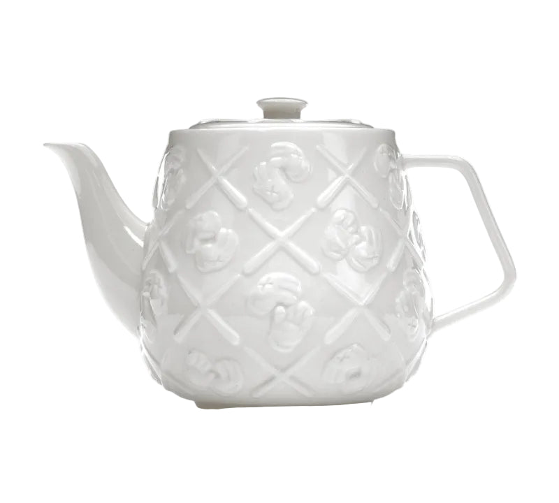 KAWS Ceramic Teapot White