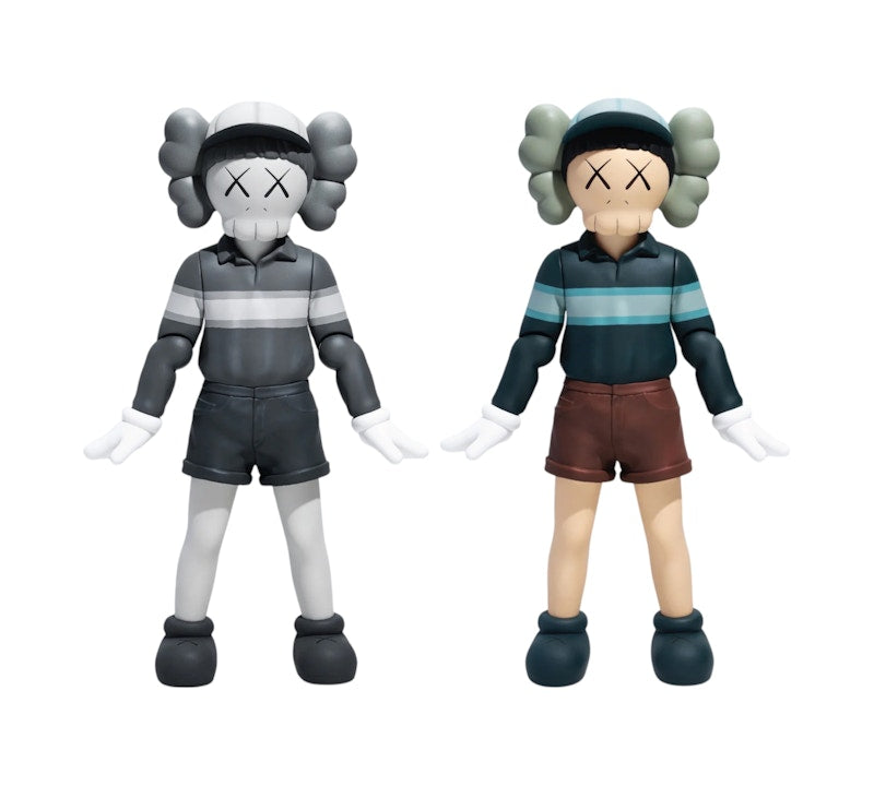 KAWS Chul-Su Vinyl Figure Set of 2 Coloured/Monotone