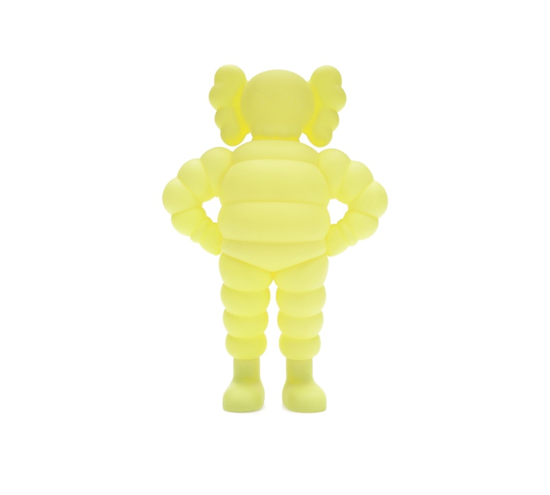 KAWS Chum Vinyl Figure Yellow (2022)