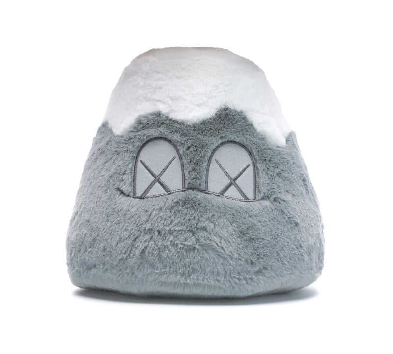 KAWS HOLIDAY JAPAN Mount Fuji Plush Grey