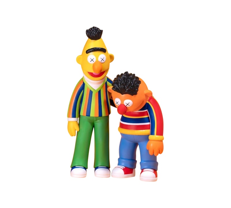 KAWS & Sesame Street Bert & Ernie Vinyl Figure Set of 2