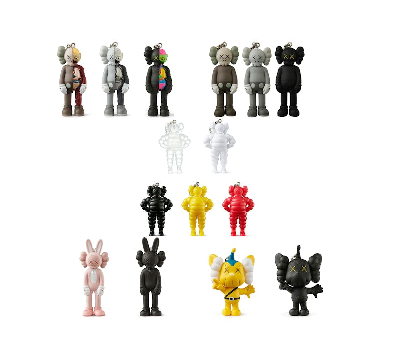 KAWS Passing Through Open Edition Vinyl Figure Grey