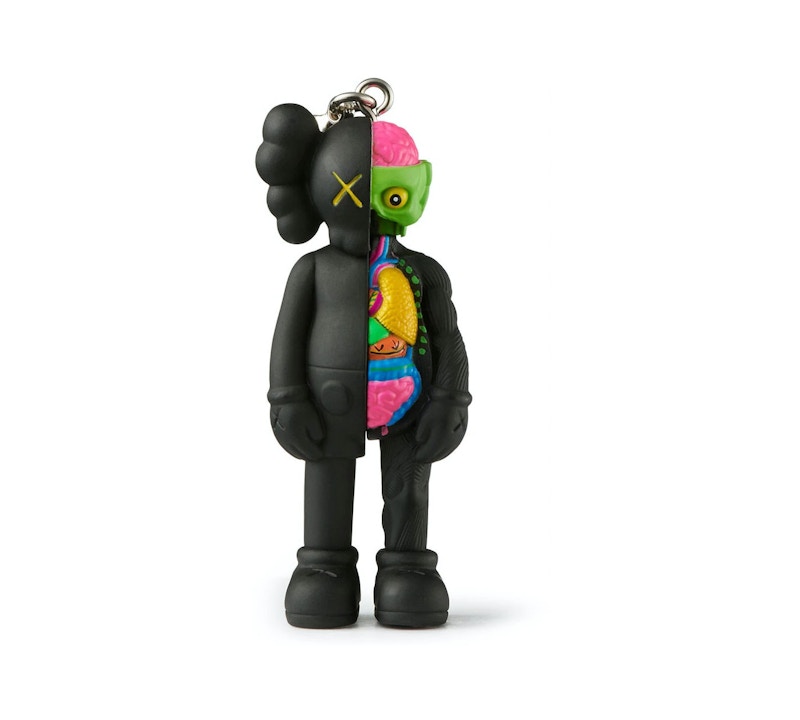 KAWS Tokyo First Flayed Companion Keychain Black (2021)
