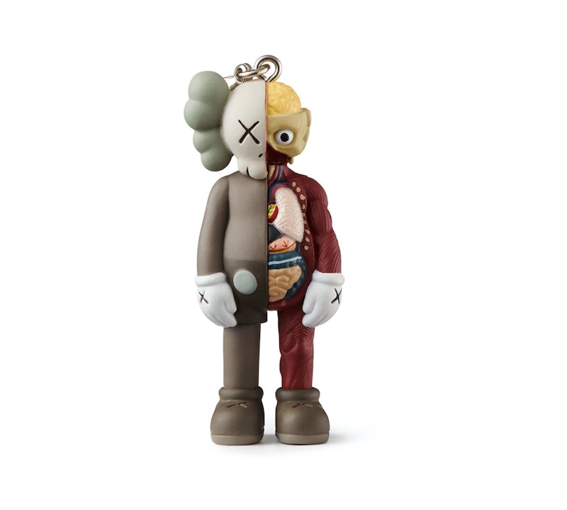 KAWS Tokyo First Flayed Companion Keychain Brown (2021)