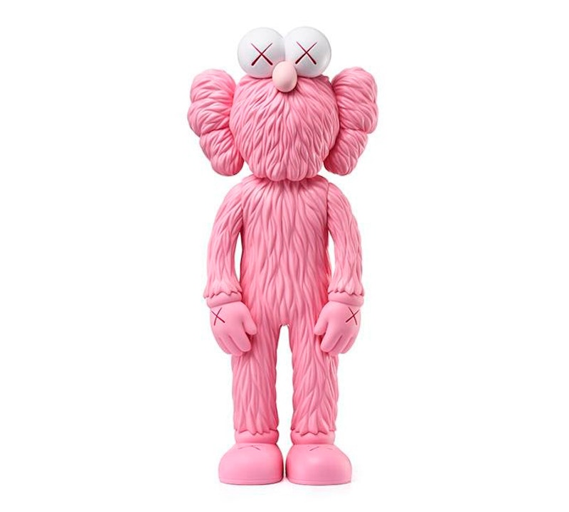 KAWS BFF Open Edition Vinyl Figure Pink