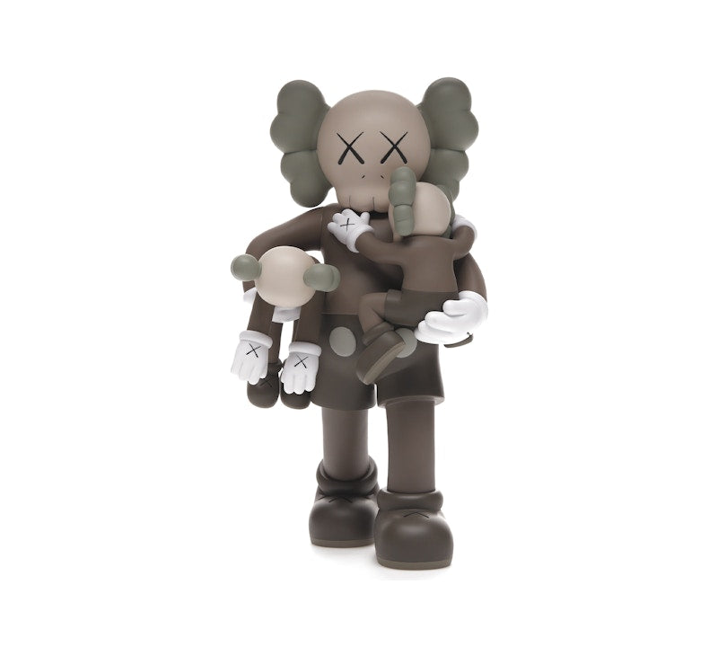 KAWS Clean Slate Vinyl Figure Brown