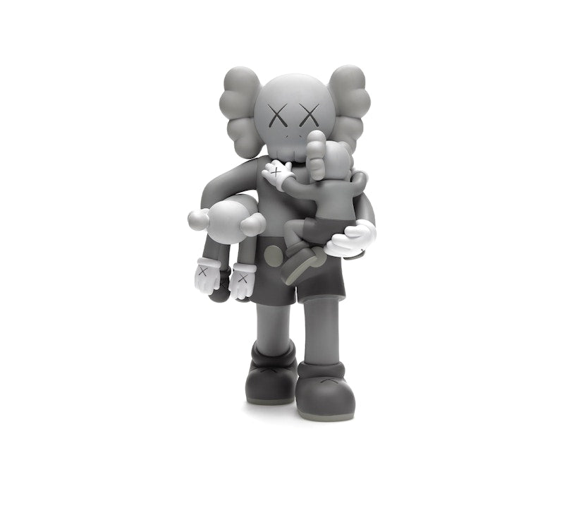 KAWS Clean Slate Vinyl Figure Grey