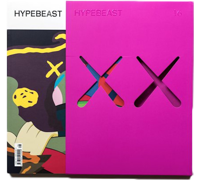 KAWS Hypebeast Issue 16 The Projection Re-release Magazine Pink