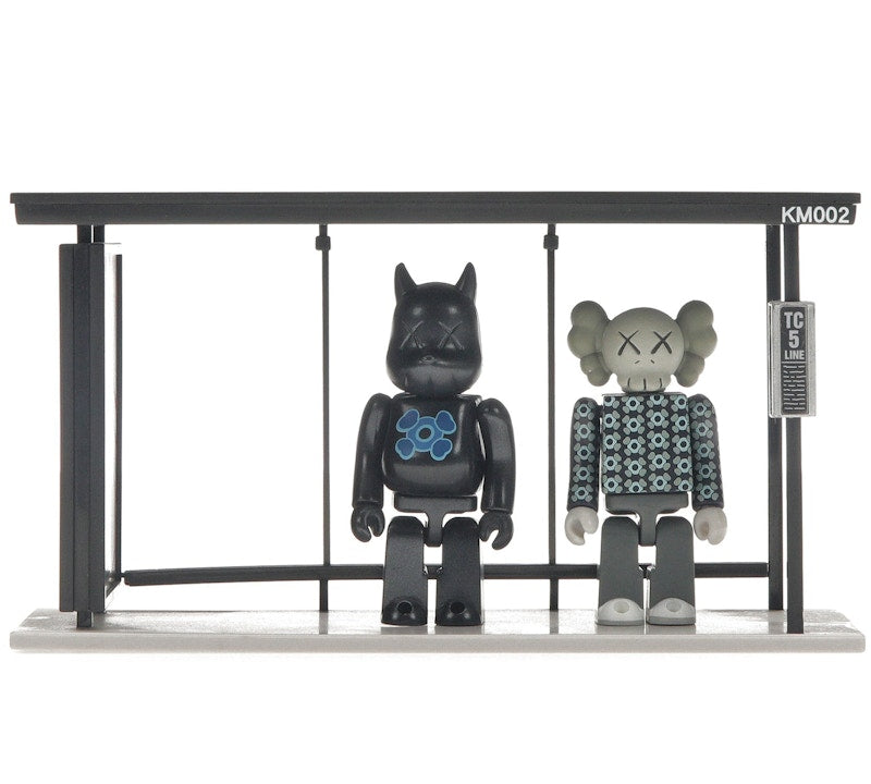 KAWS x Medicom Bus Stop Series Volume 2 Vinyl Toy Black/Blue