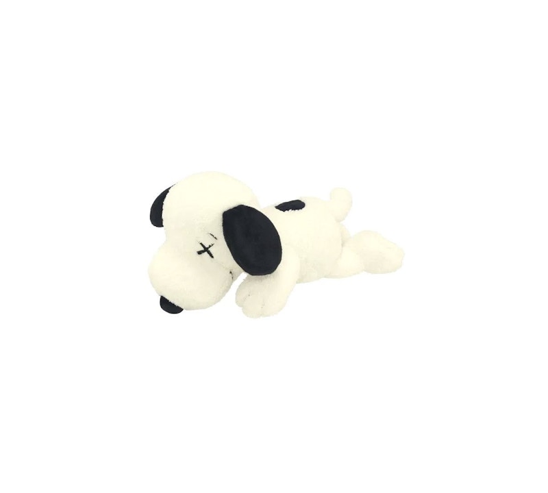 KAWS x Uniqlo x Peanuts Snoopy Plush (Small) White