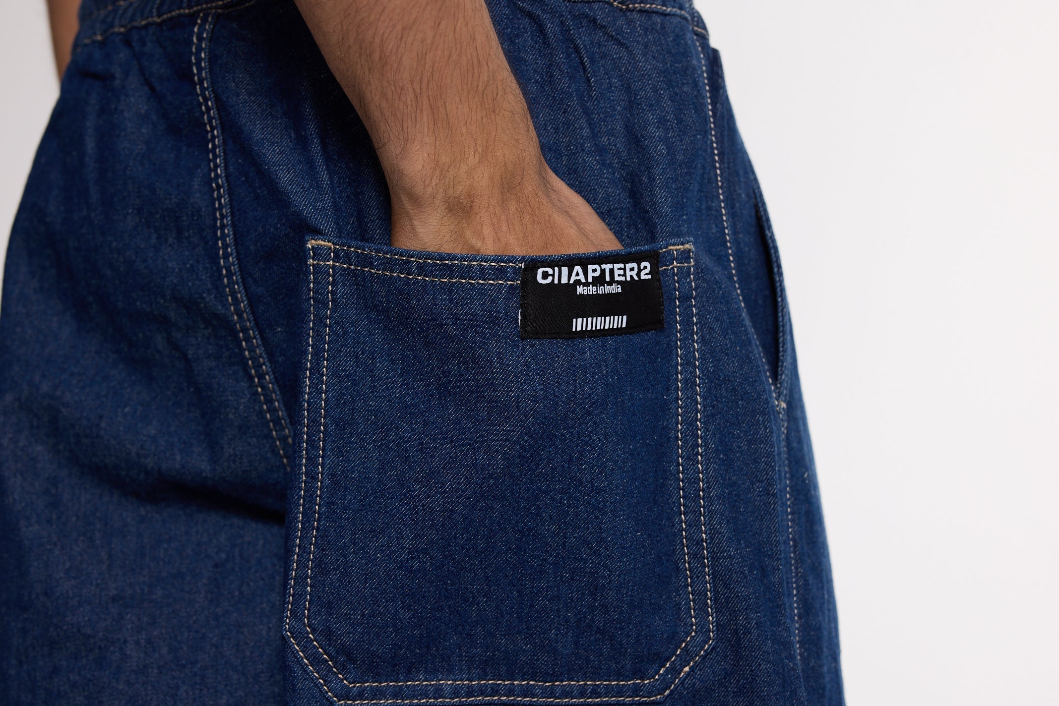 Indigo Denim Joggers