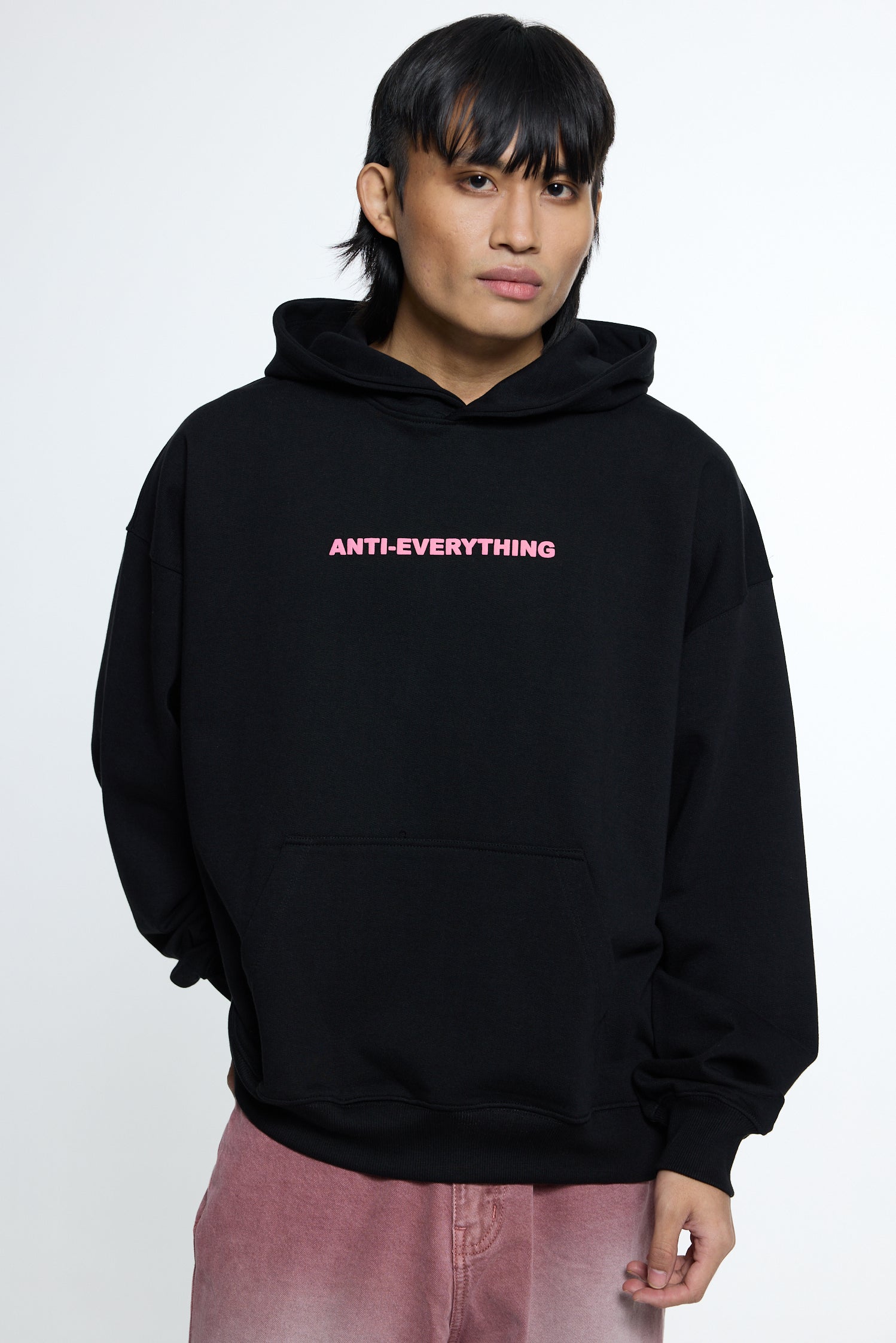 Anti Everything Hoodie Black