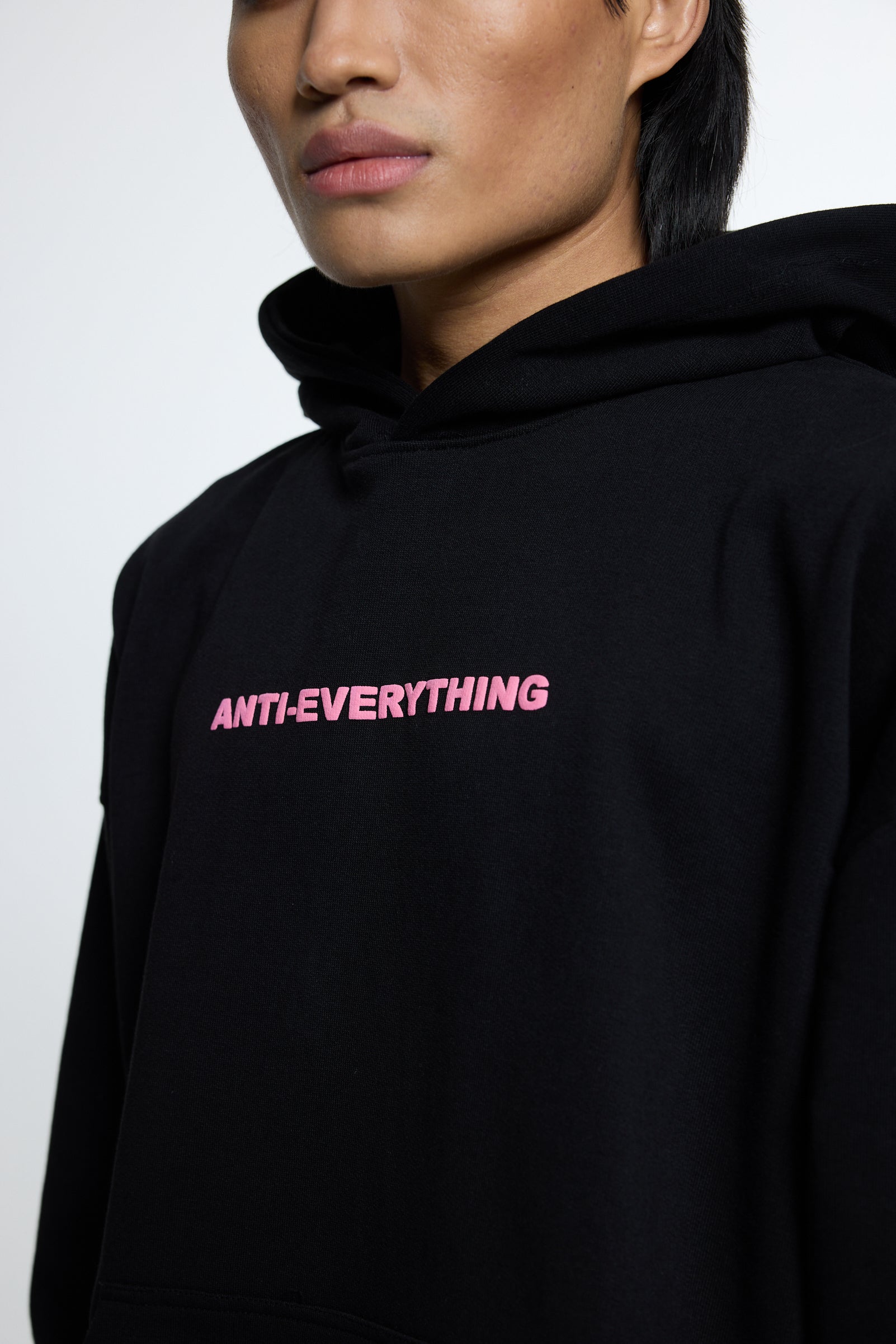 Anti Everything Hoodie Black