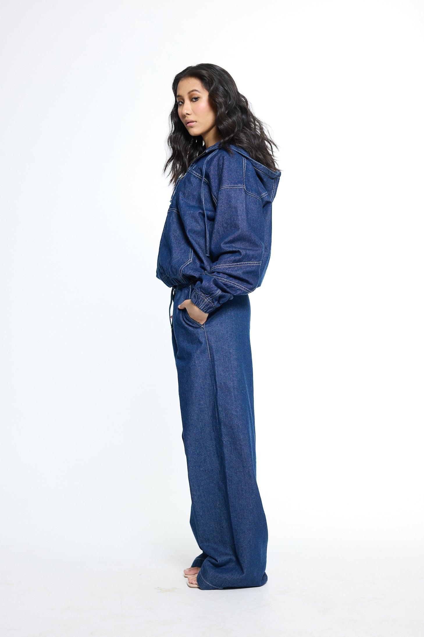 Indigo Denim Co-ord Set