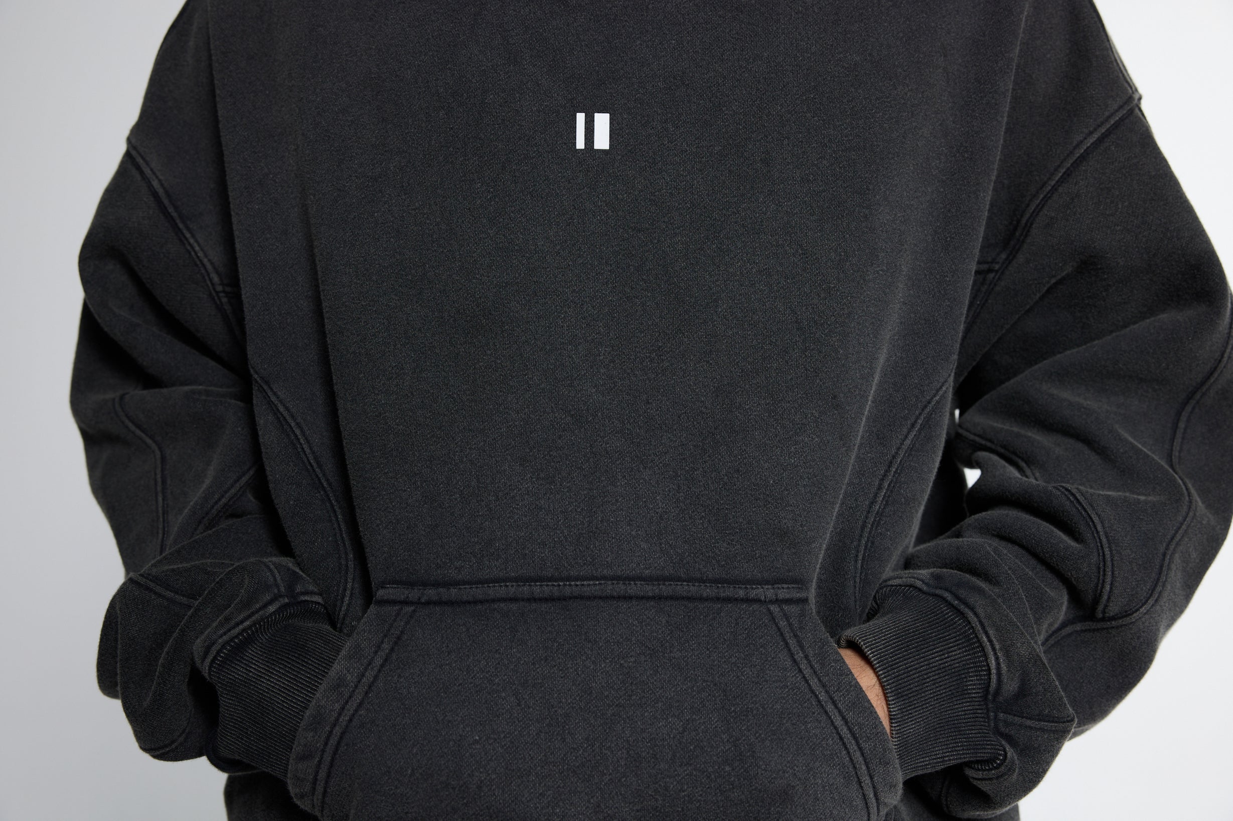 Black Wash Hoodie
