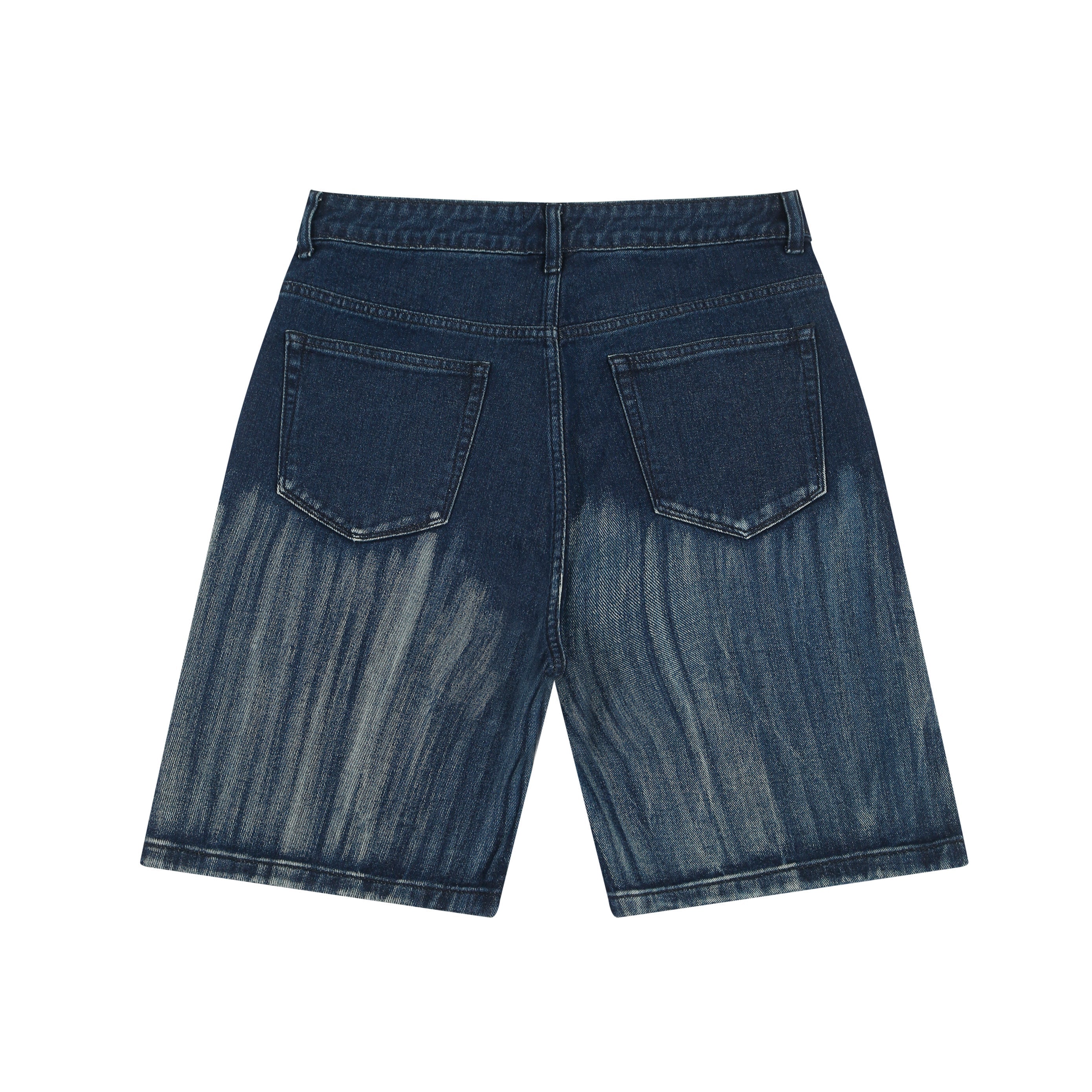 Washed Jorts Dark Blue