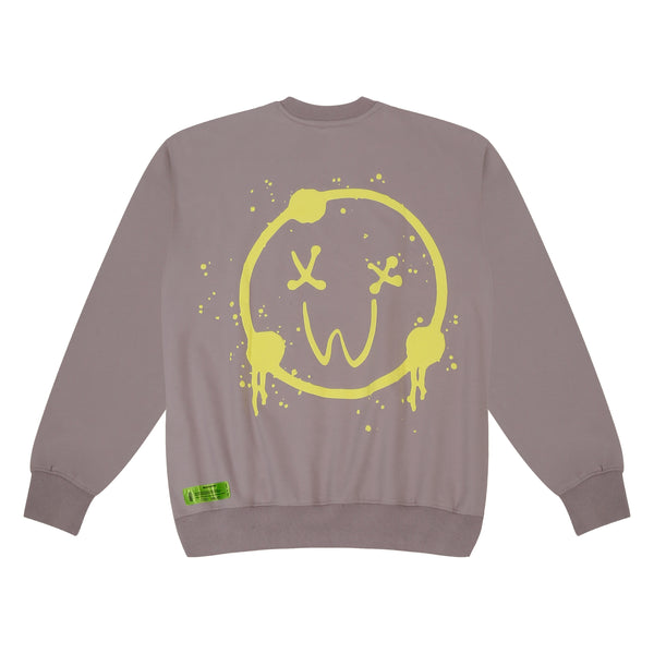 Emoji Sweatshirt Gull Grey|CDC Street
