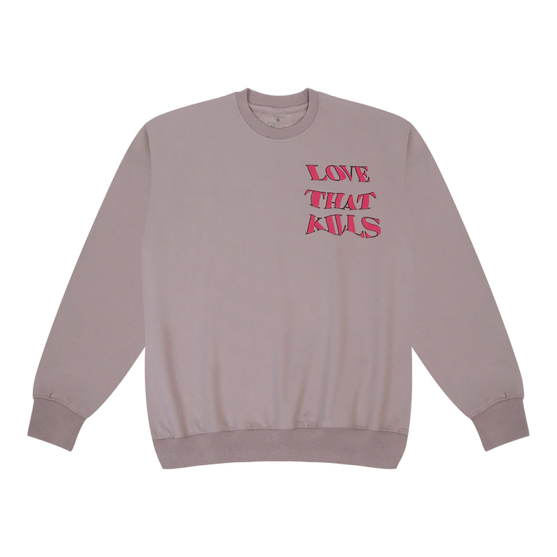 Love That Kills Sweatshirt | Odd Mood | Streetwear Sweatshirt Hoodies by Crepdog Crew