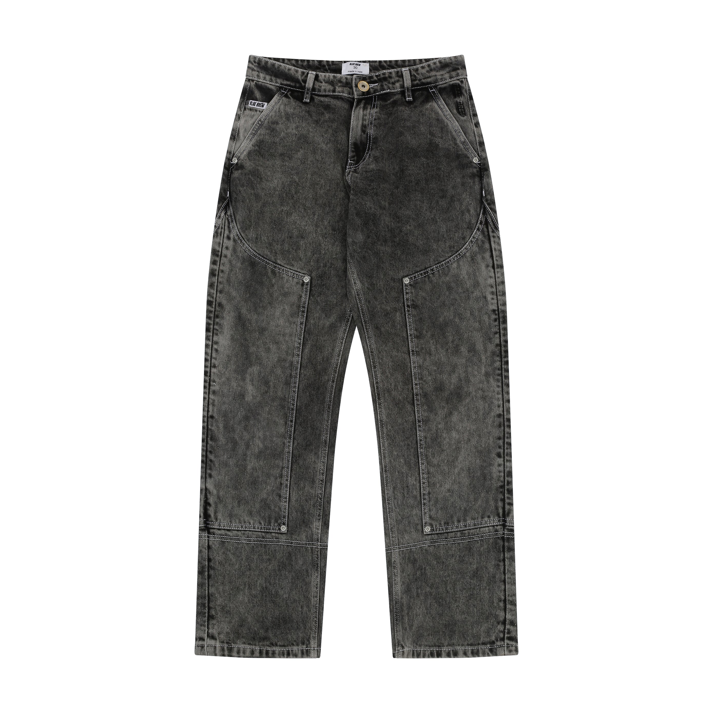 BLEACH BLACK CARPENTER DENIM