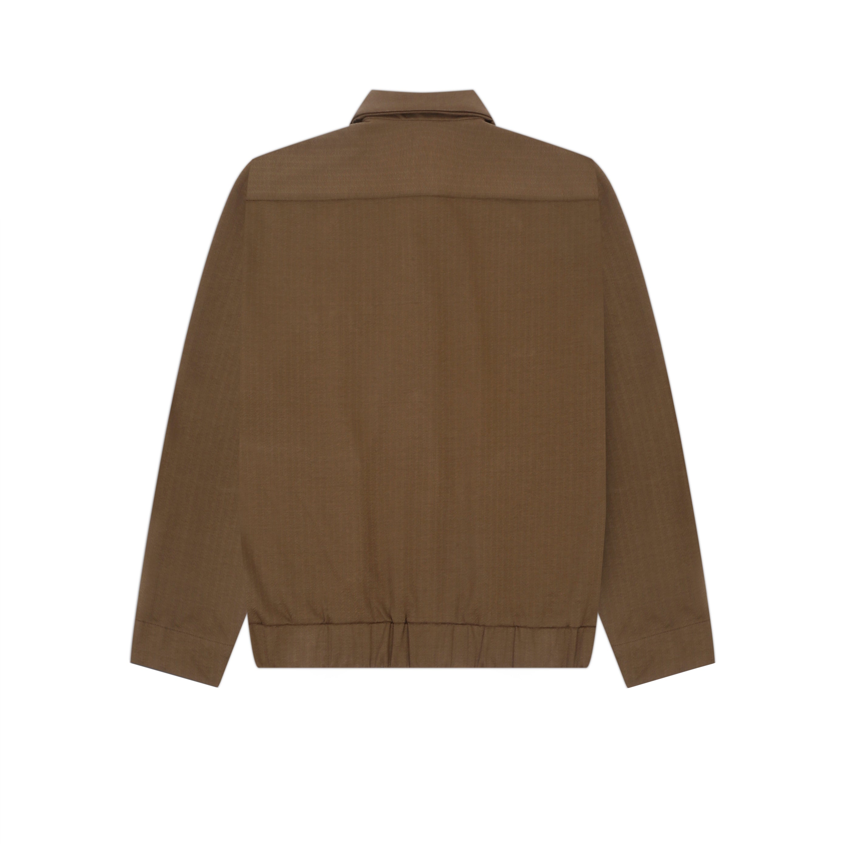 CUT PLEAT BOMBER JACKET