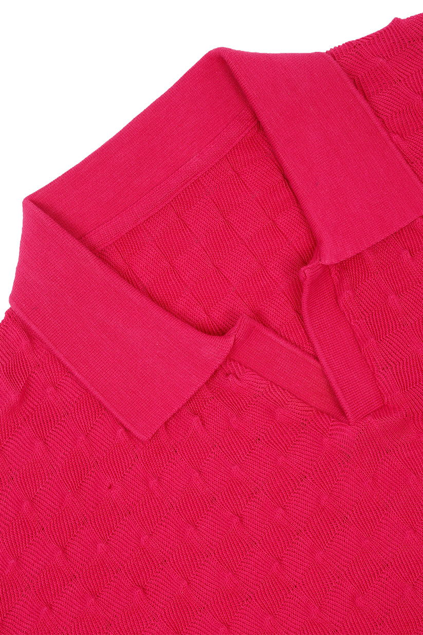 SPIKEY POLO (NATTY PINK)