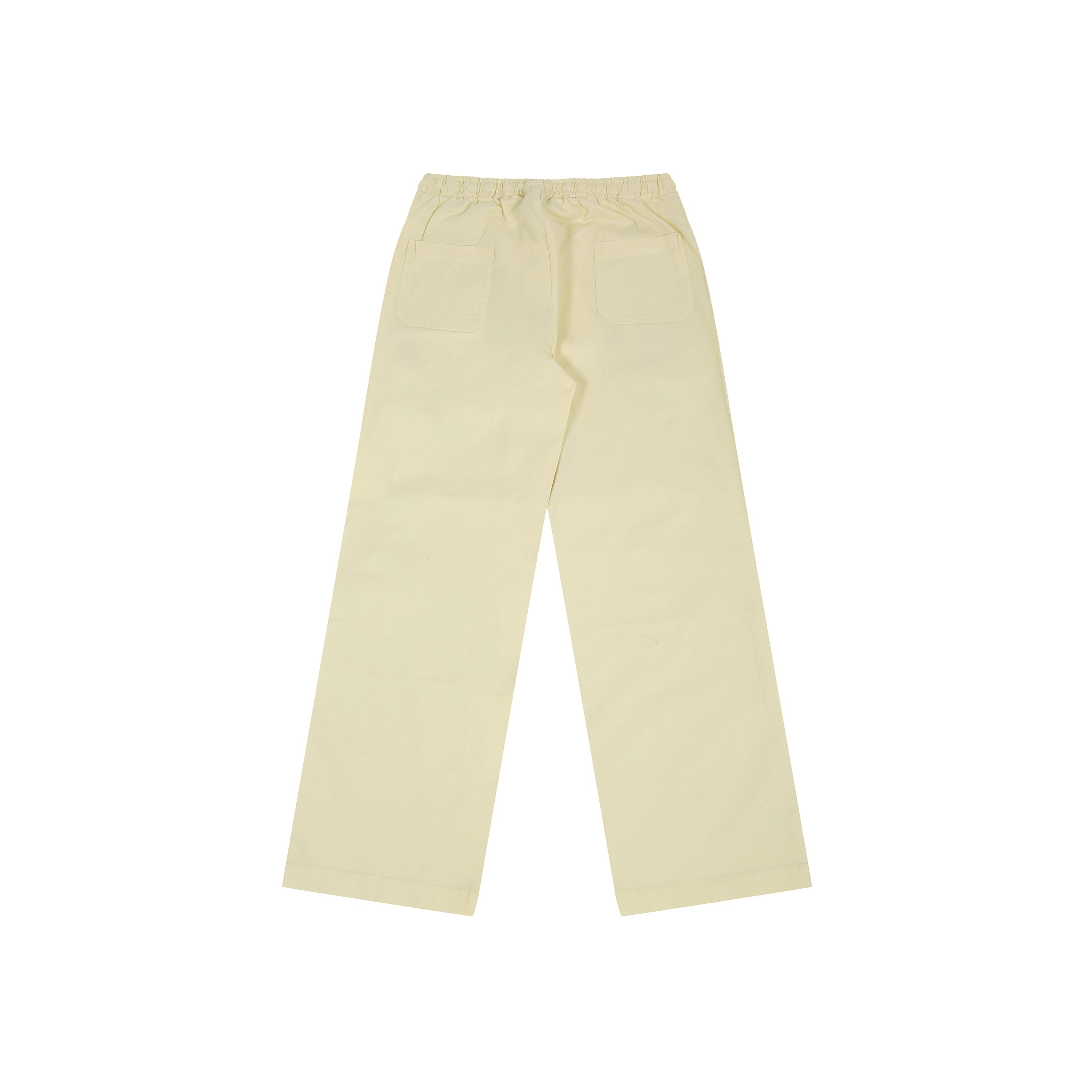 KNEE DART COTTON PANTS
