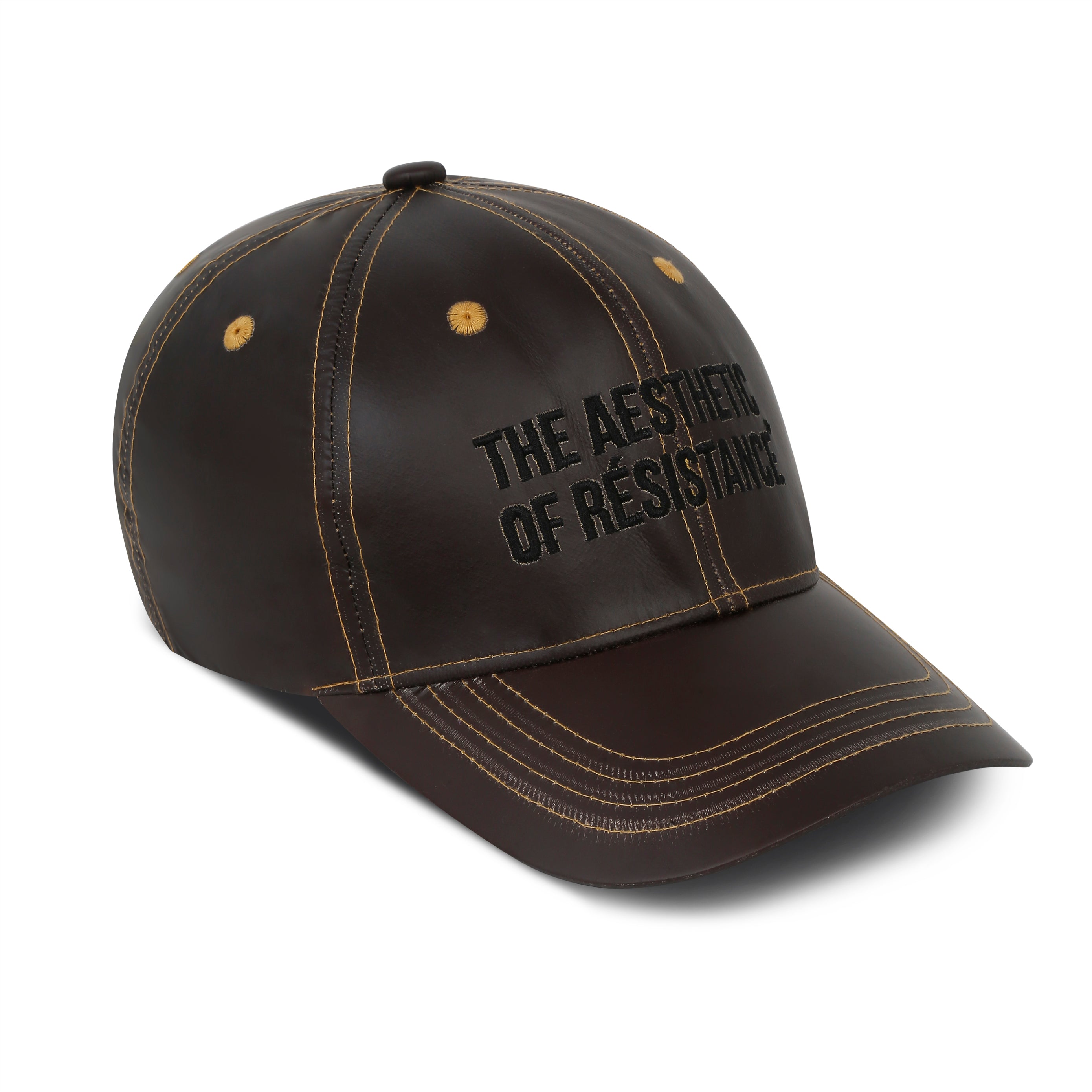 CRIME SCENE CAP - YELLOW BROWN