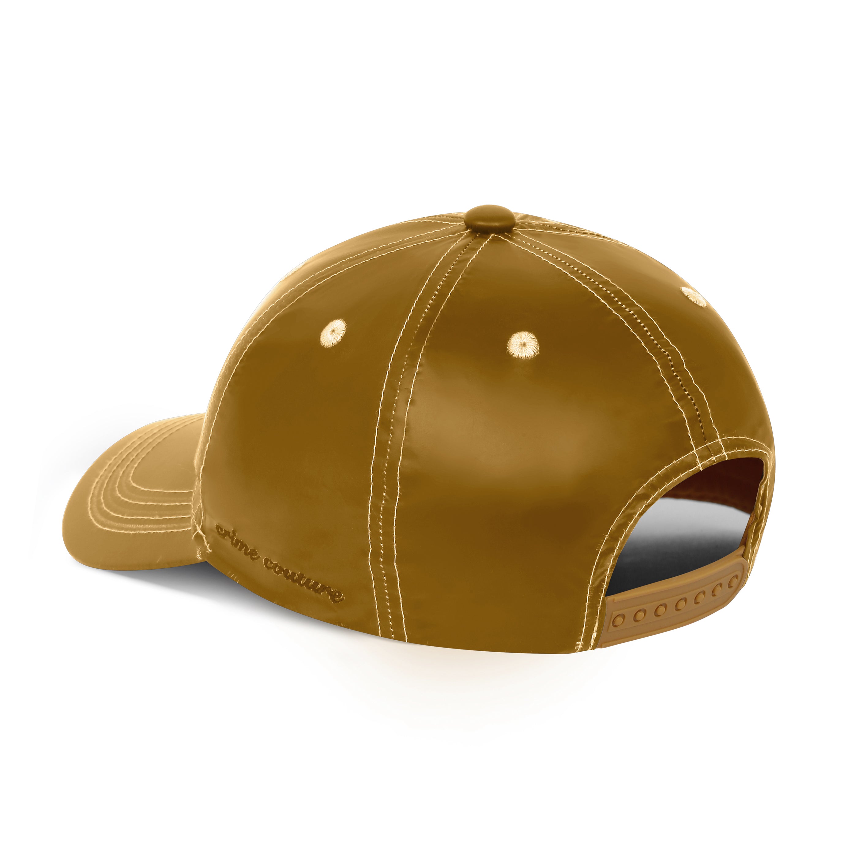 CRIME SCENE CAP - YELLOW BROWN