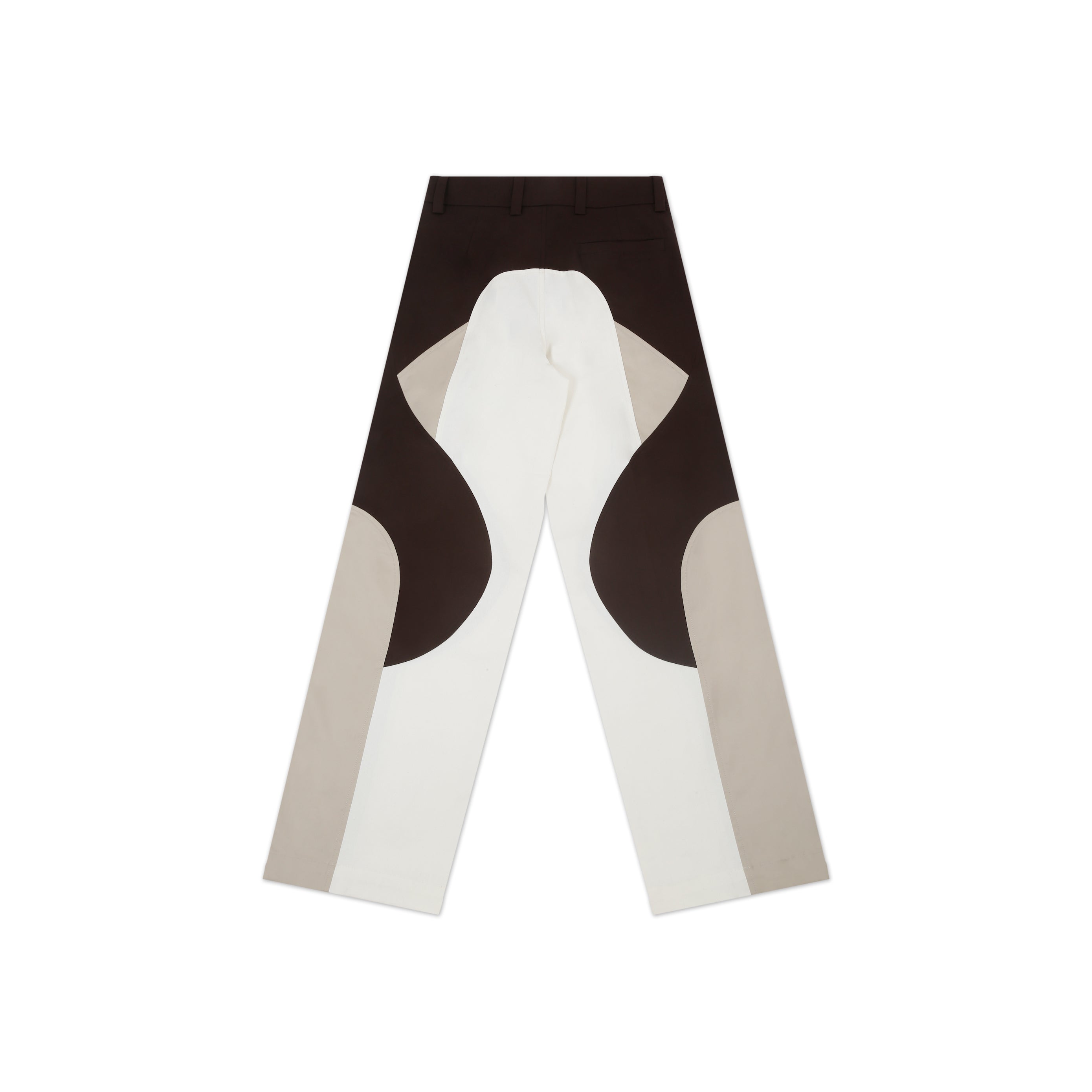 Border Panelled Trousers-BE