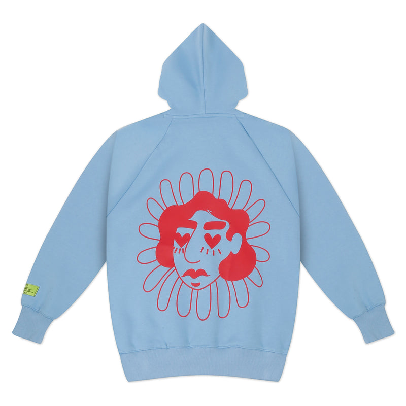 Flower Girl Hoodie | Odd Mood | Streetwear Sweatshirt Hoodies by Crepdog Crew