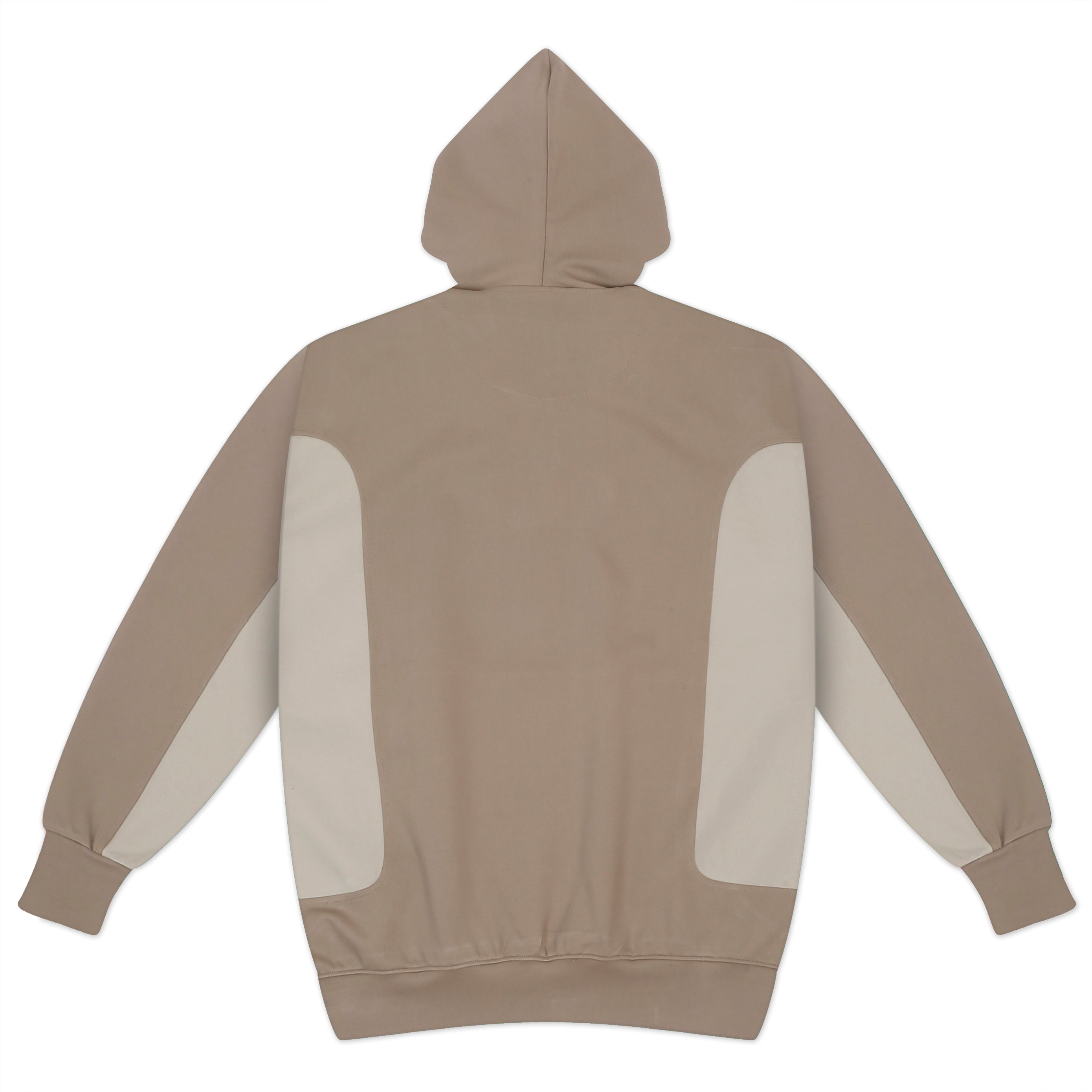 OBLIQUE COLOR BLOCK HOODIE