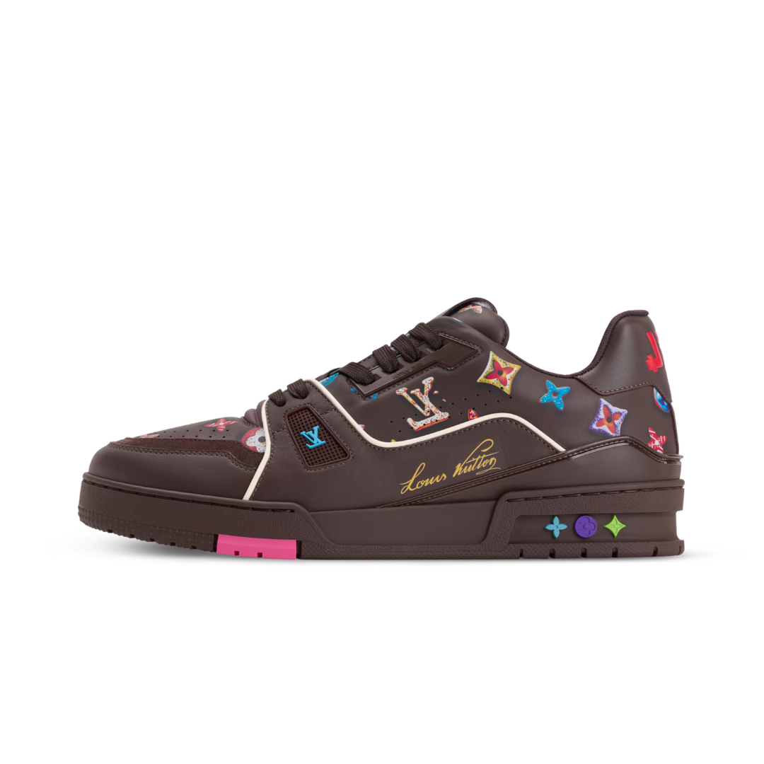 Louis Vuitton LV Trainer Monogram Donuts Brown