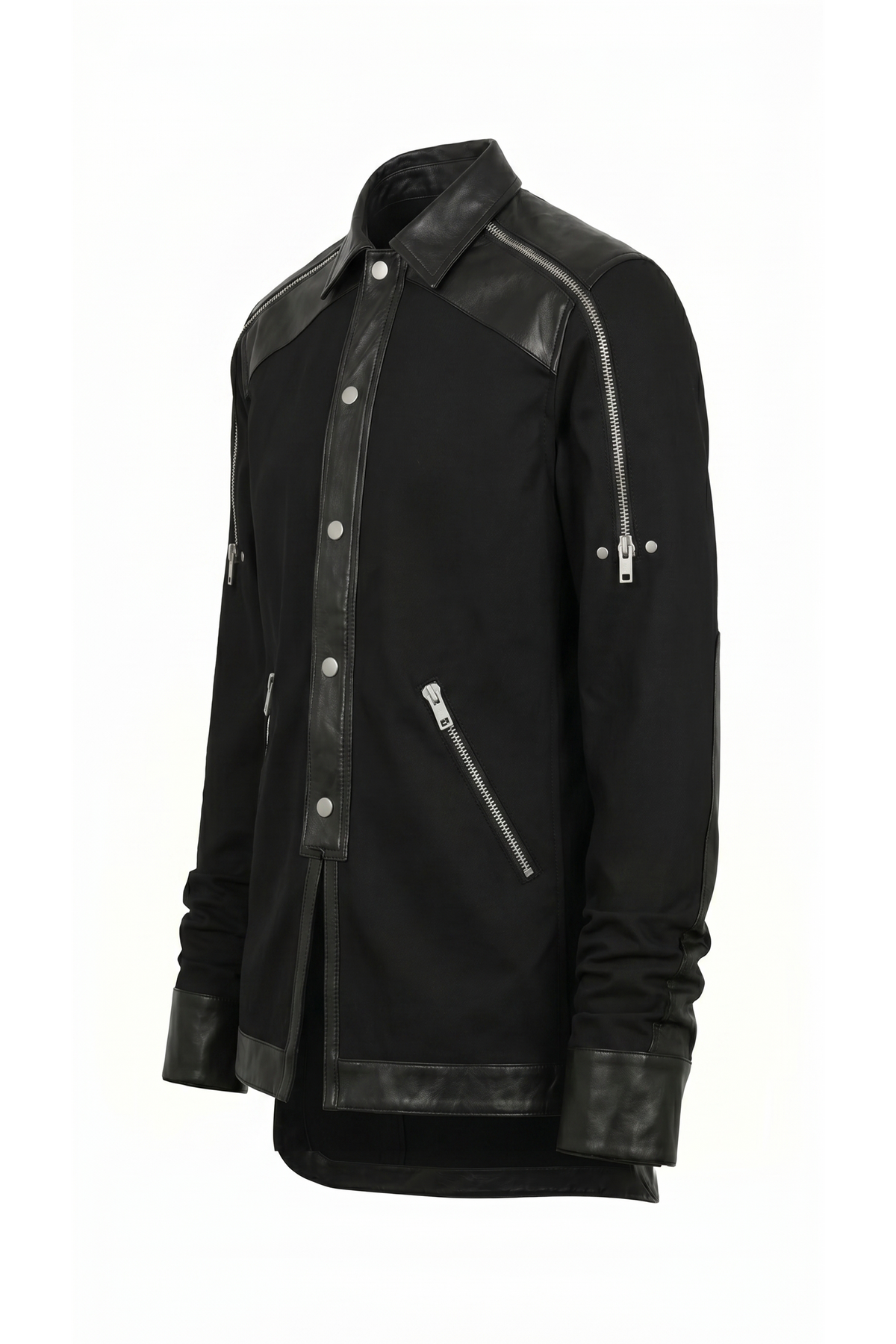 Longline Leather Kurta