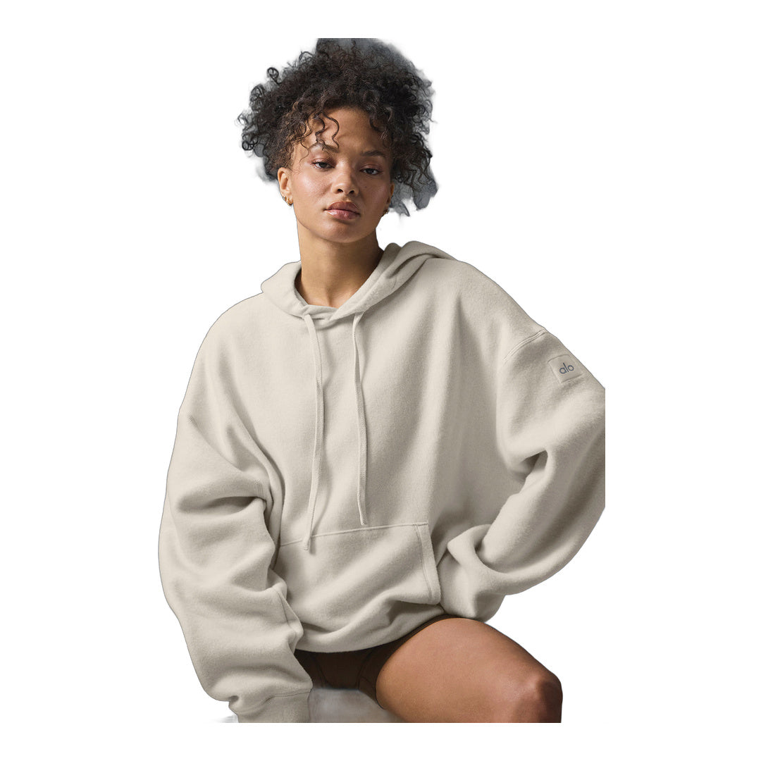 alo Triumph Restore Hoodie - Bone