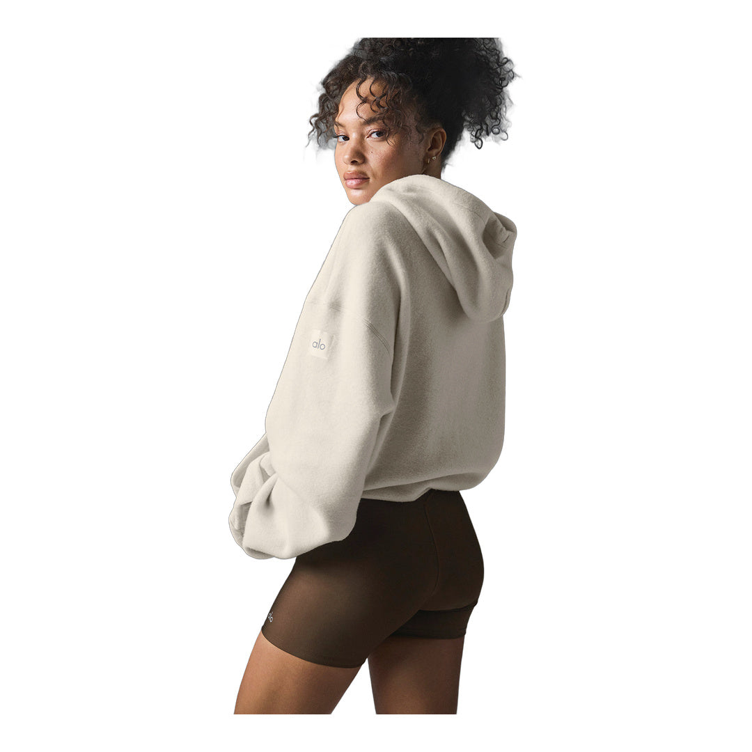 alo Triumph Restore Hoodie - Bone