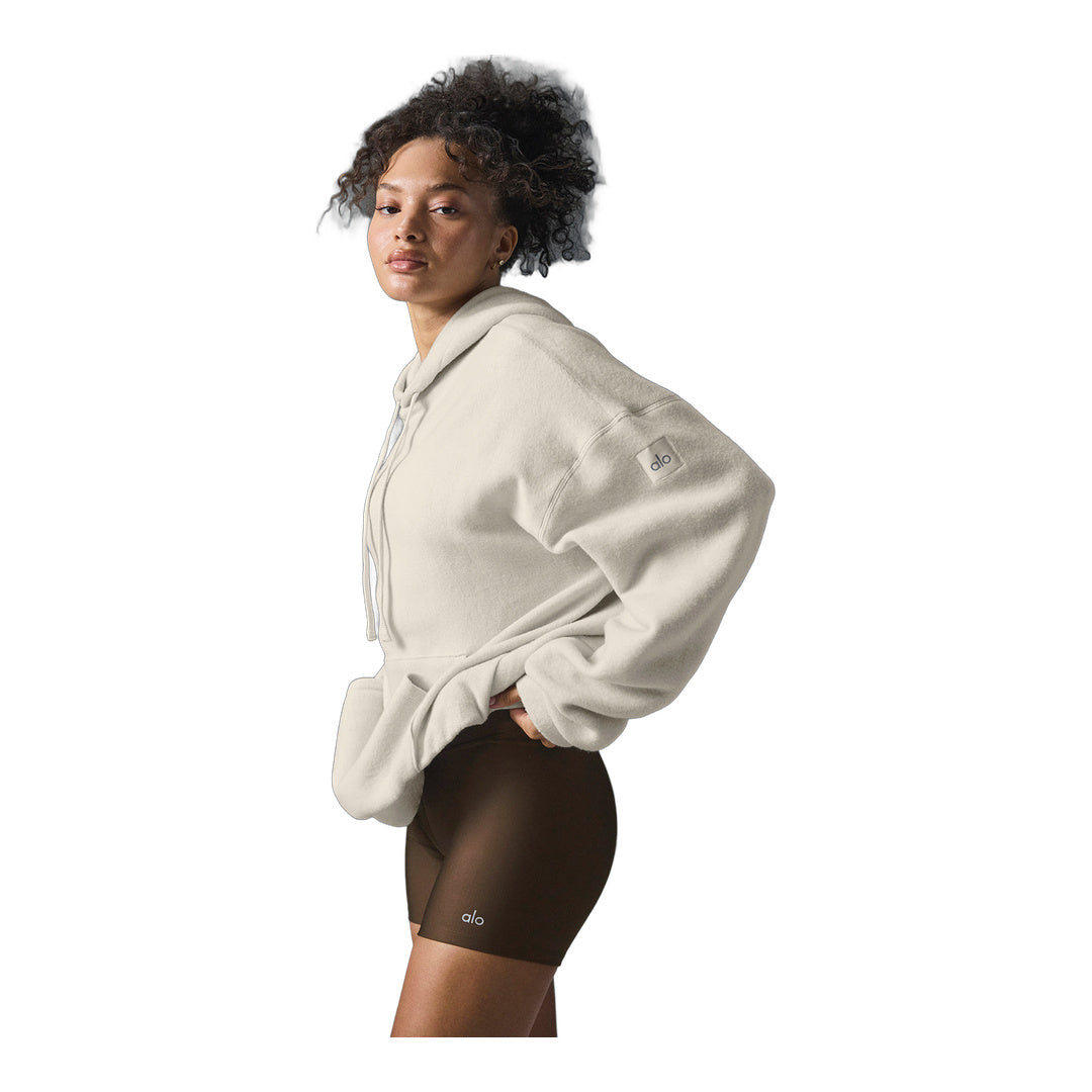 alo Triumph Restore Hoodie - Bone
