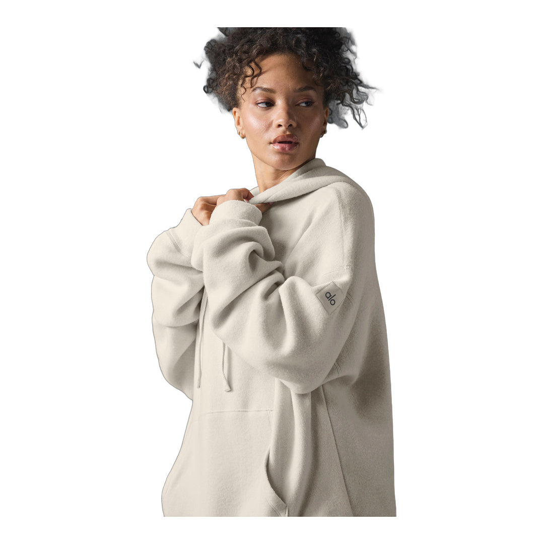 alo Triumph Restore Hoodie - Bone