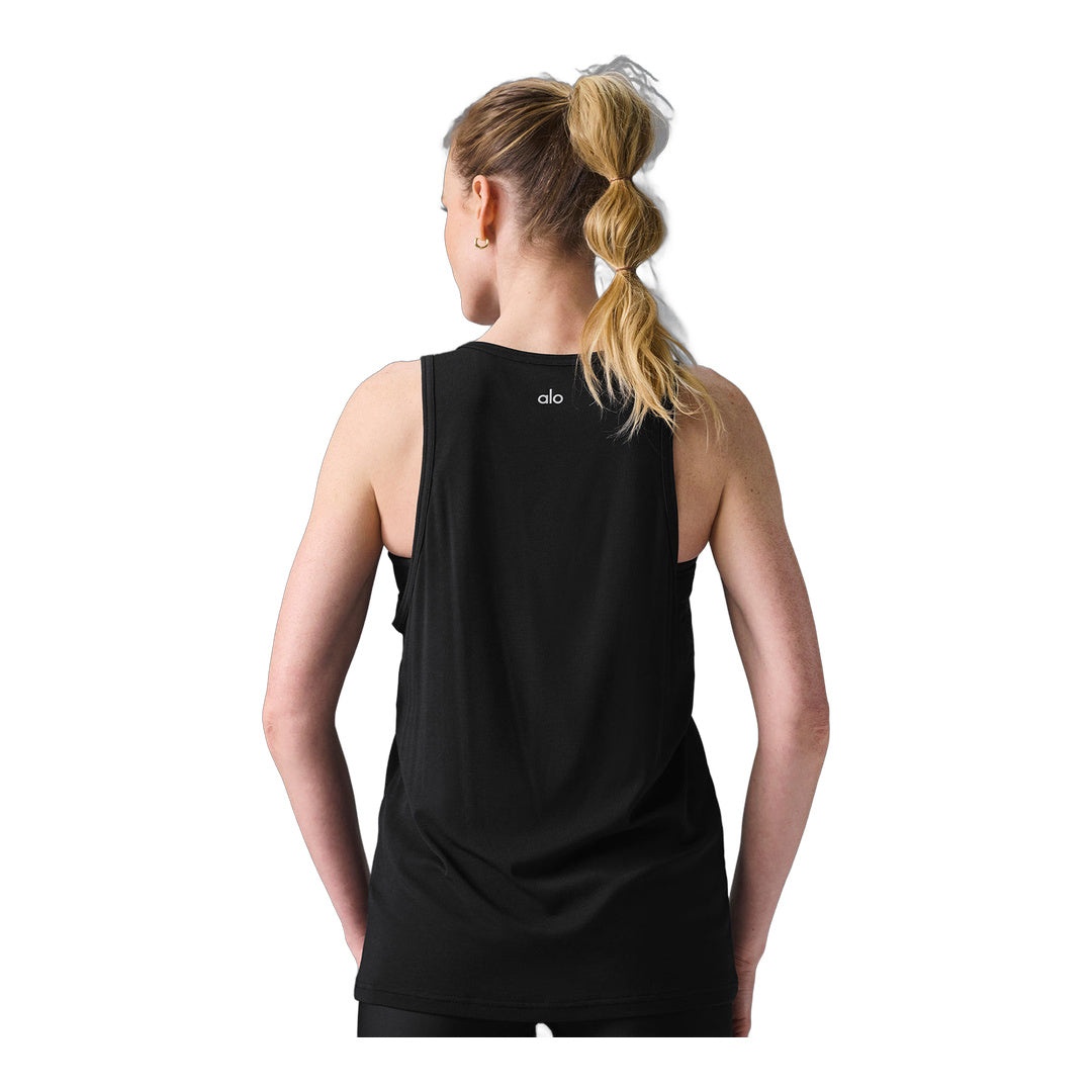 alo Everyday Modal Rib Tank - Black