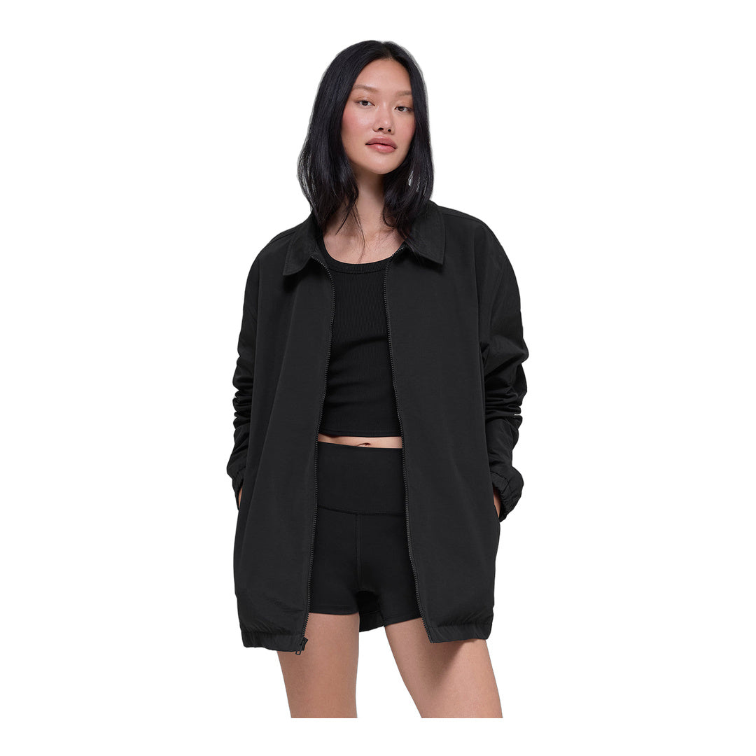 alo Torrent Overshirt - Black