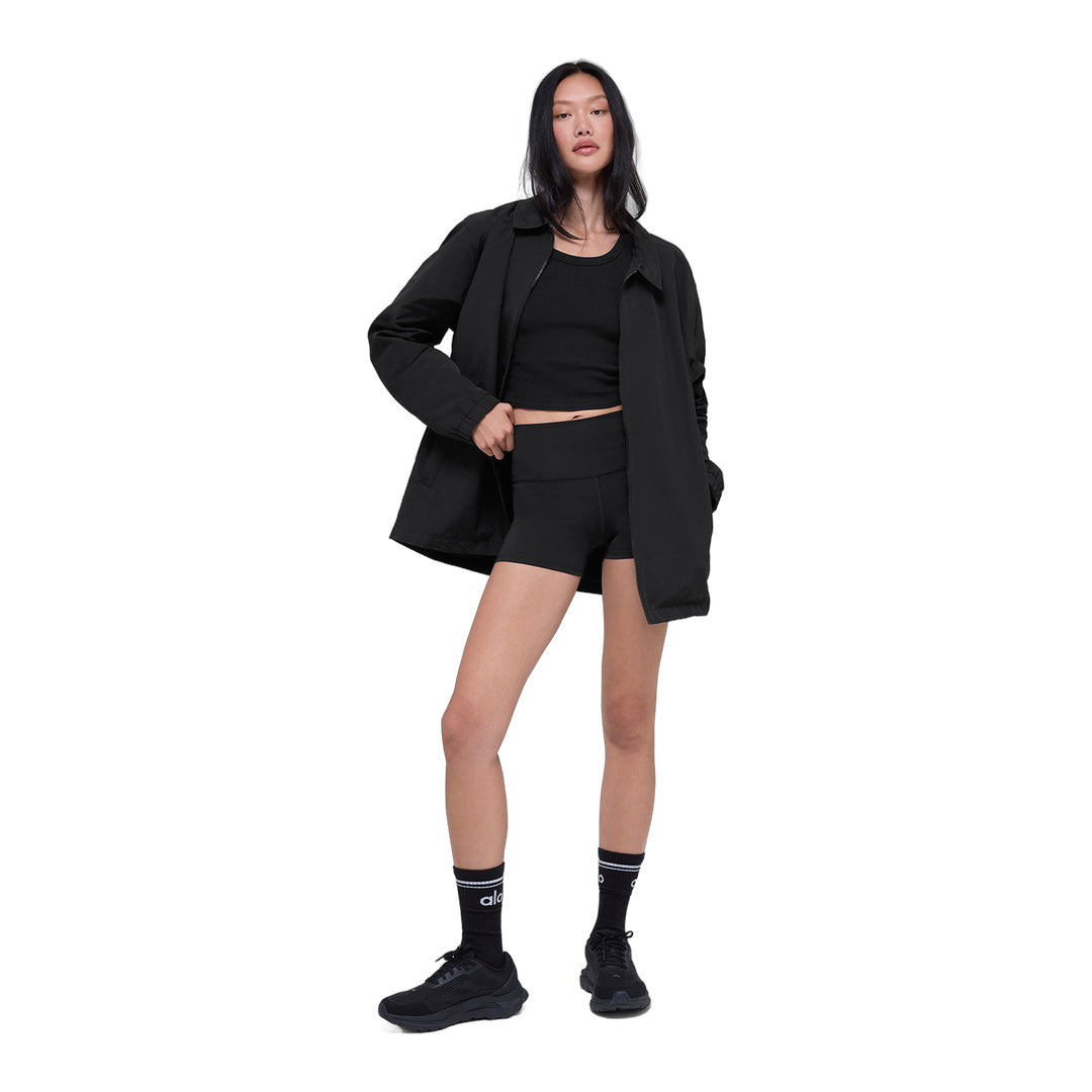 alo Torrent Overshirt - Black