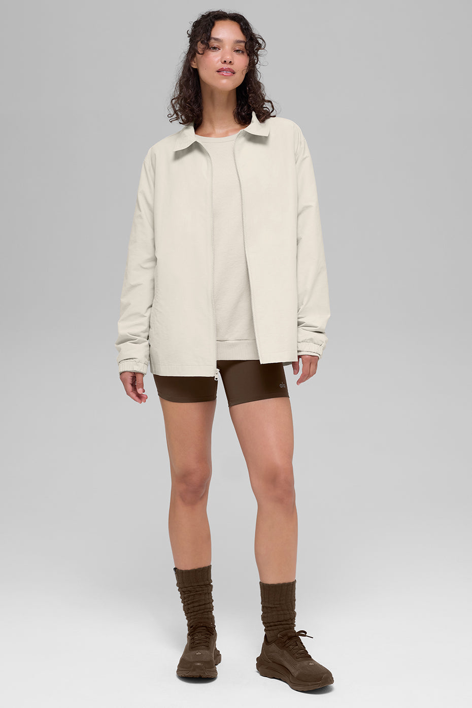 alo Torrent Overshirt - Bone