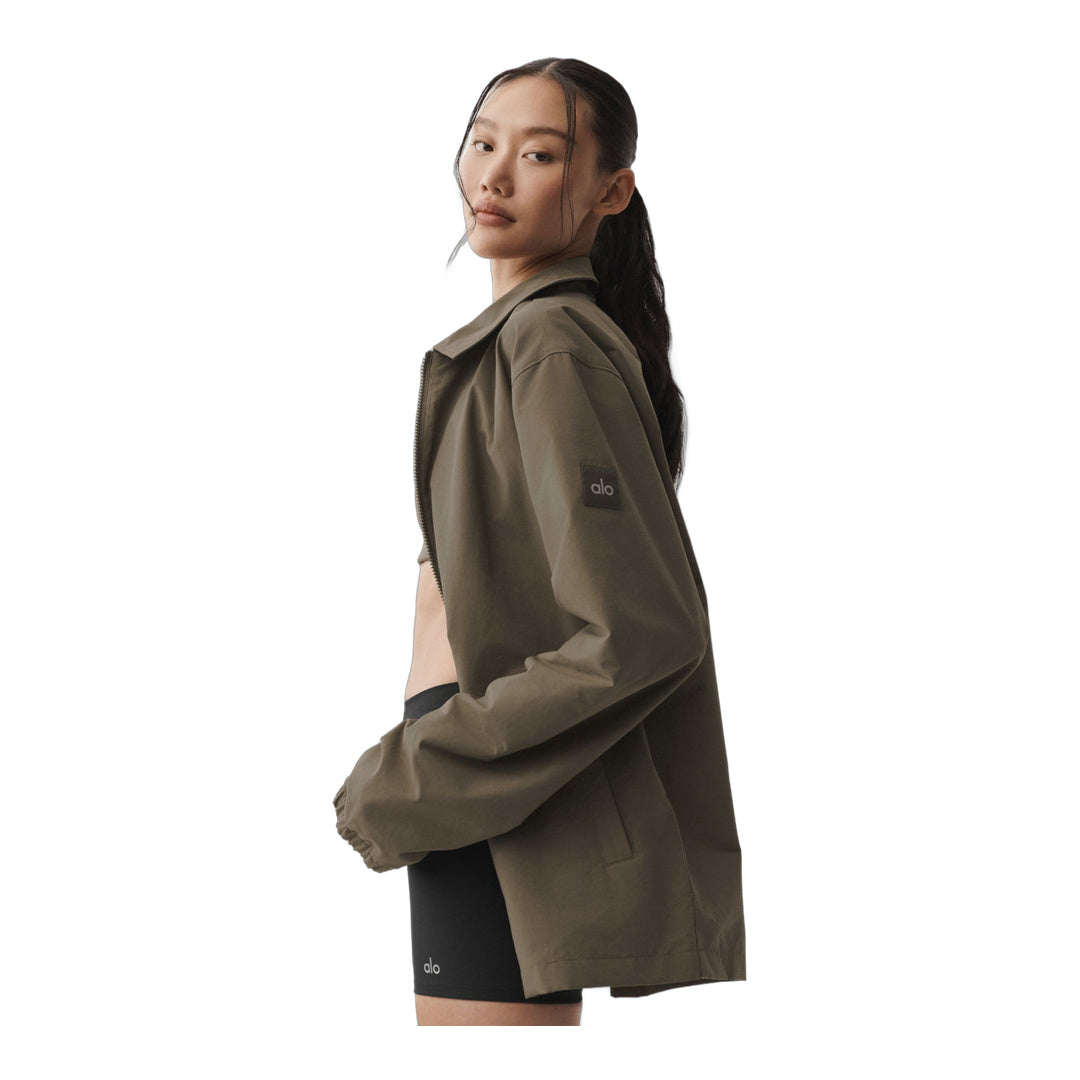 alo Torrent Overshirt - Olive Tree
