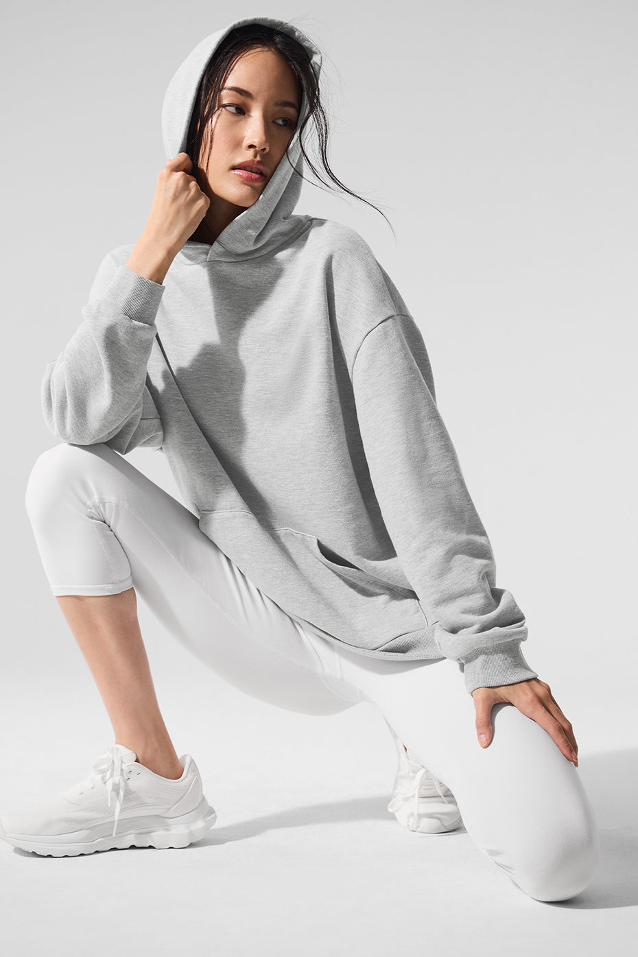 alo Chill Hoodie - Athletic Heather Grey